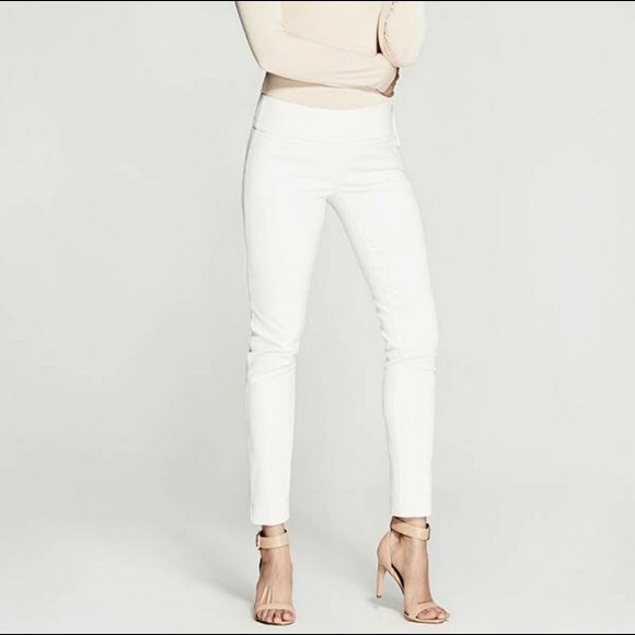 off white skinny pants